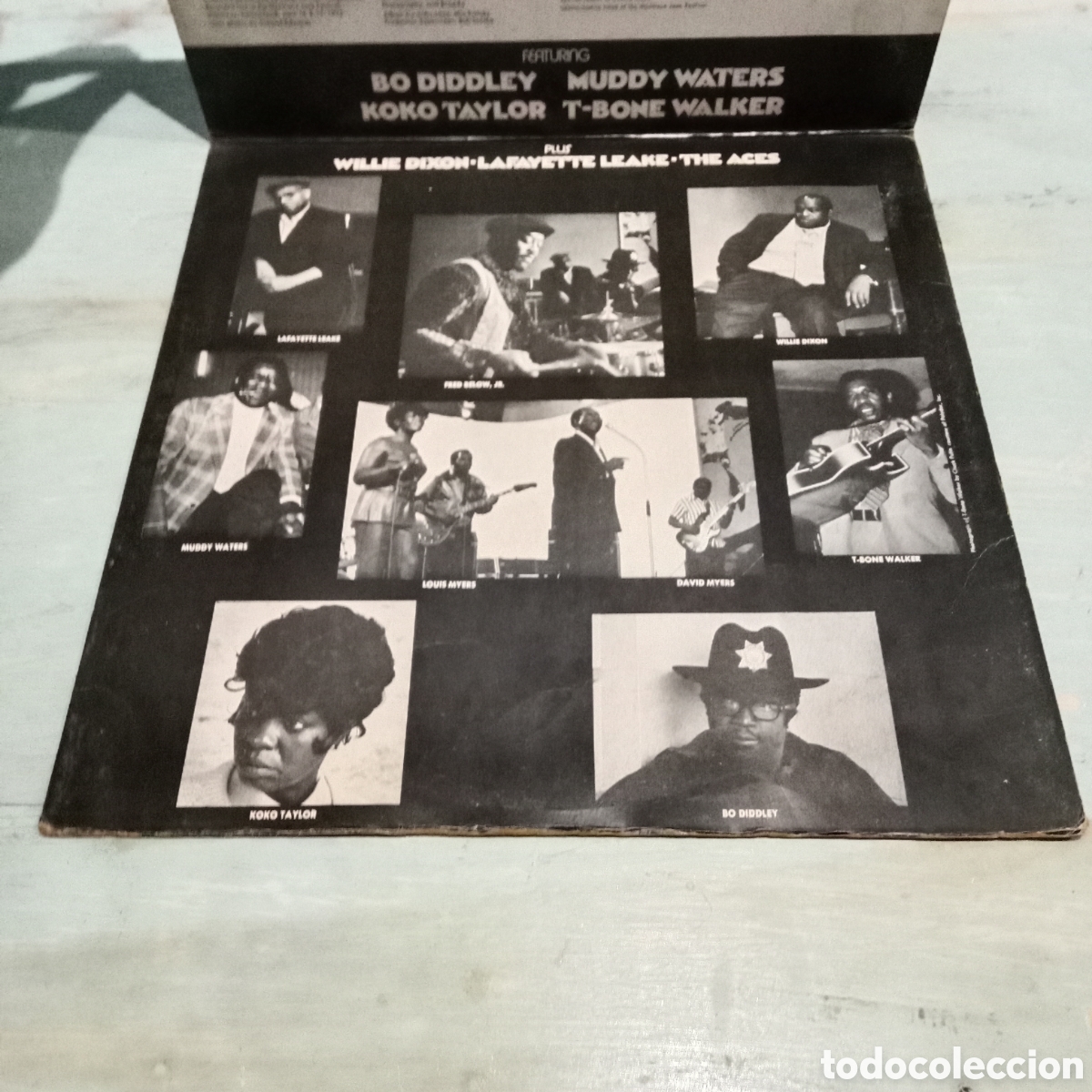 Discos de vinilo: VARIOS - AVALANCHA ROCK Y BLUES - LP DOBLE GATEFOLD - Foto 4