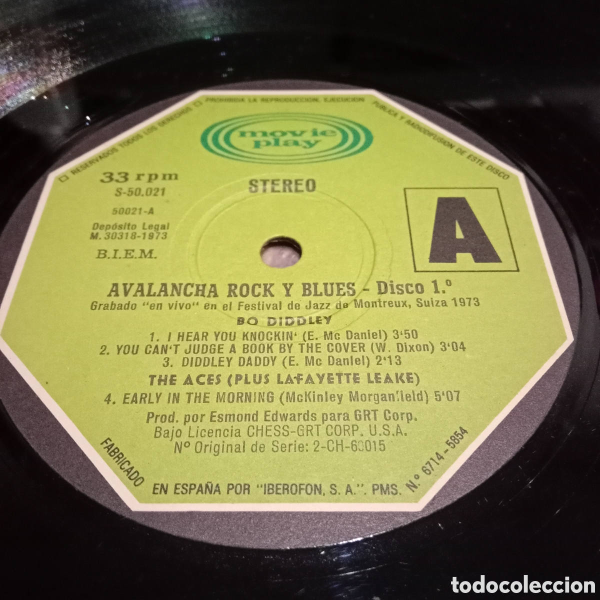 Discos de vinilo: VARIOS - AVALANCHA ROCK Y BLUES - LP DOBLE GATEFOLD - Foto 5