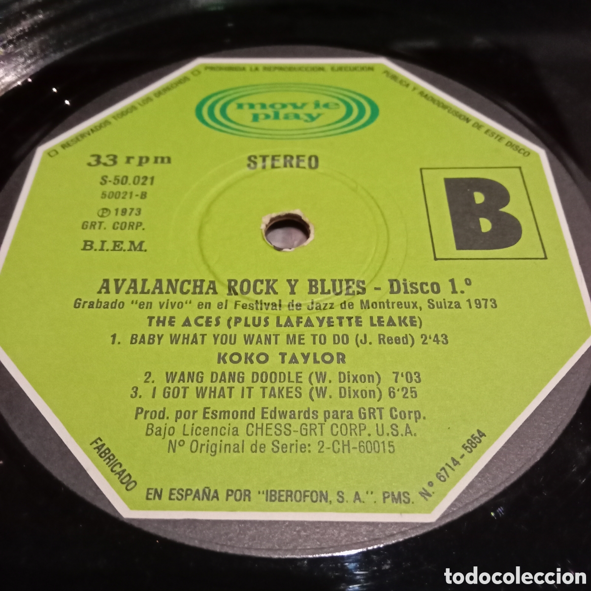 Discos de vinilo: VARIOS - AVALANCHA ROCK Y BLUES - LP DOBLE GATEFOLD - Foto 6