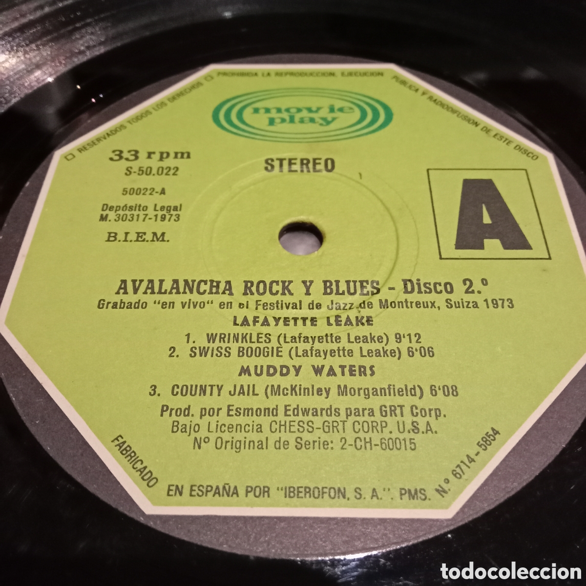 Discos de vinilo: VARIOS - AVALANCHA ROCK Y BLUES - LP DOBLE GATEFOLD - Foto 7