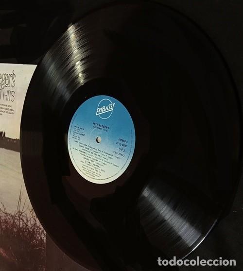 Discos de vinilo: �V619 - [LP VINILO]. PETE SEEGER. GREATEST HITS. RECOPILATORIO. - Foto 3