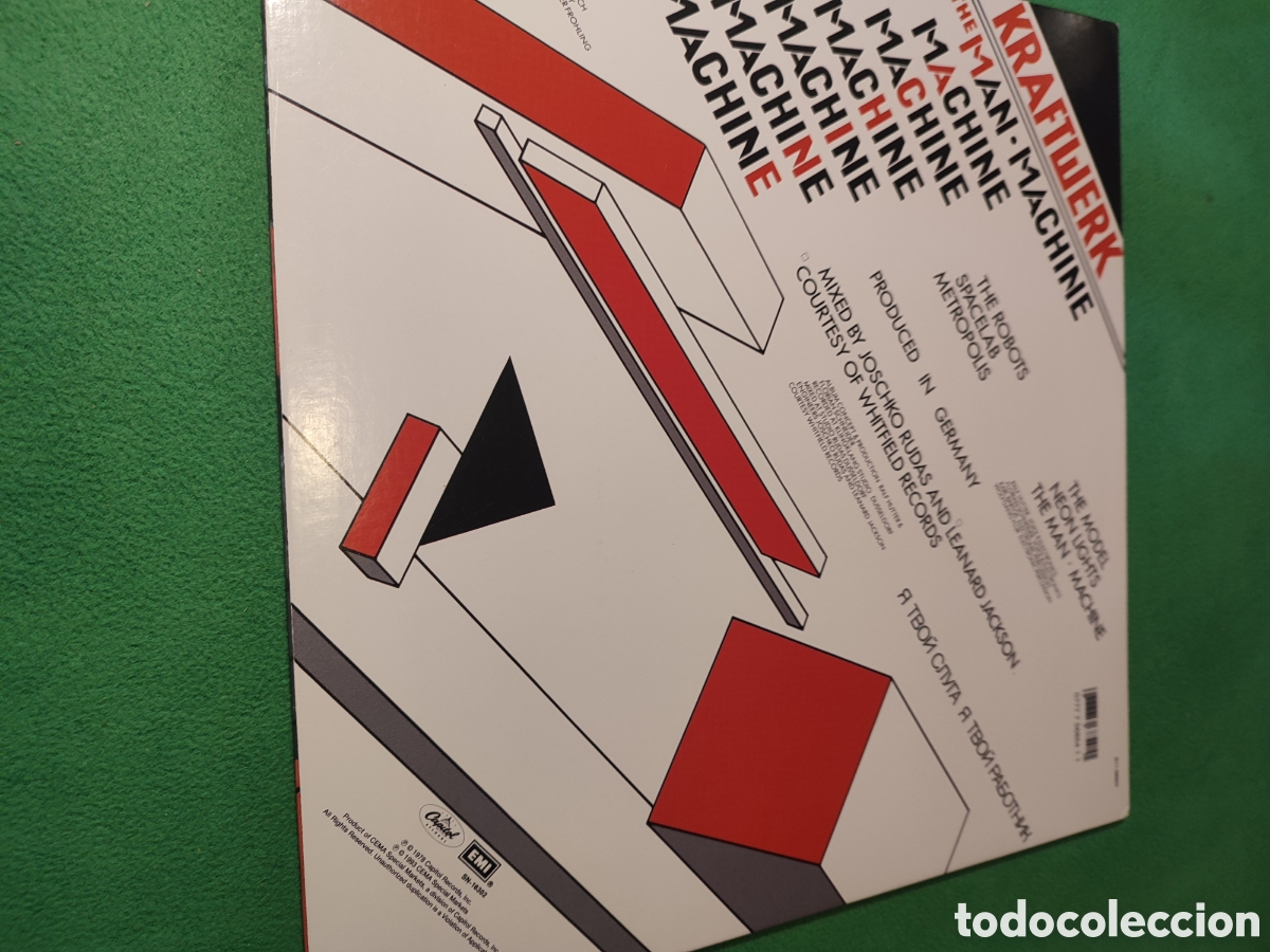 Discos de vinilo: Kraftwerk - The Man - Machine 1993 - Foto 2