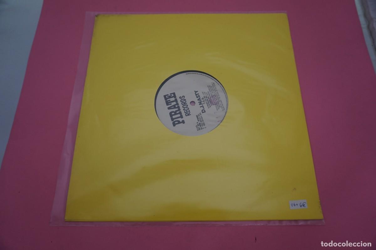 Discos de vinilo: MAXI SINGLE - D.J. NASTY - T.E.B. - DISCO EN BUEN ESTADO - Foto 2