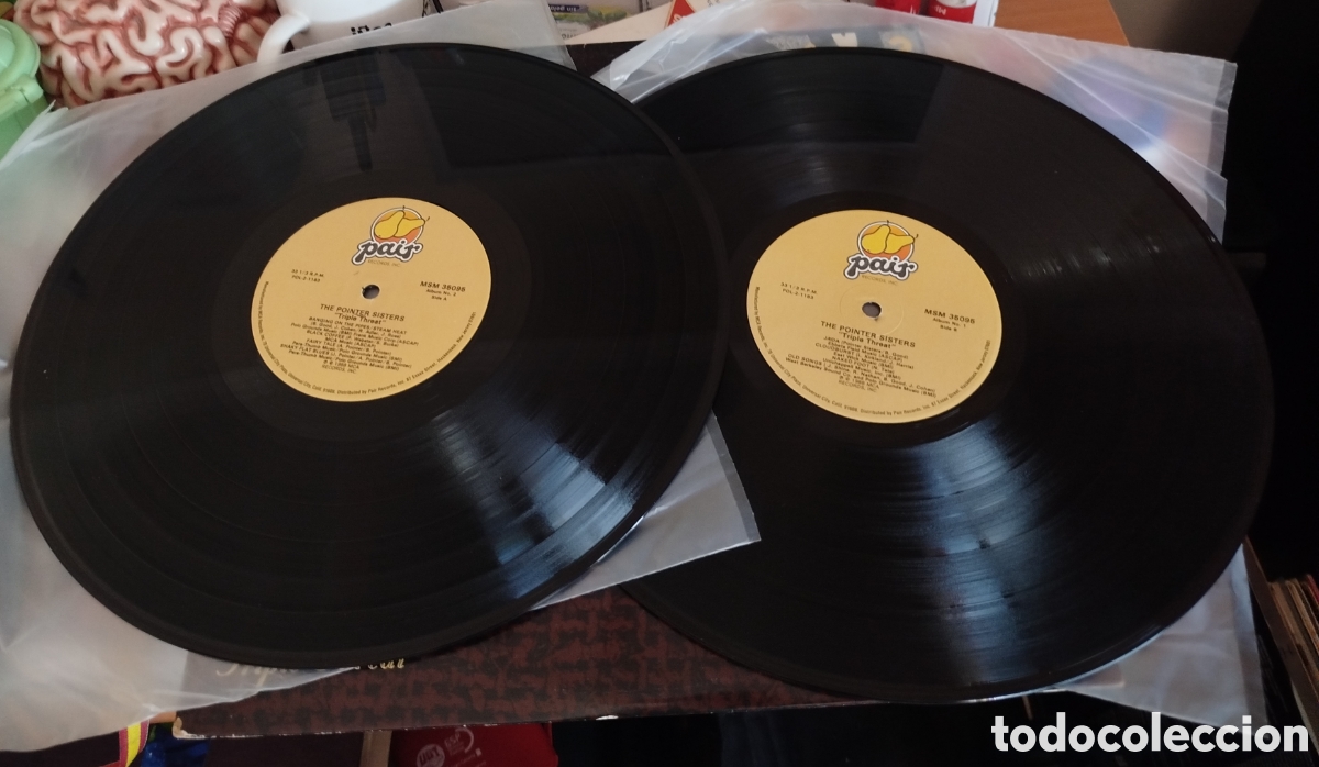 Discos de vinilo: Pointer Sisters&nbsp;&lrm;&ndash;&nbsp;Triple Threat . Doble LP - Foto 2