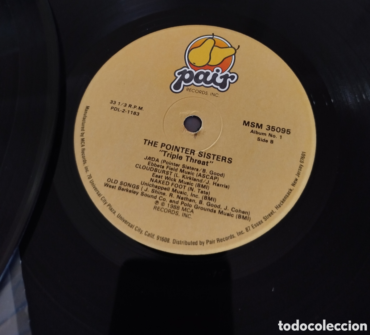 Discos de vinilo: Pointer Sisters&nbsp;&lrm;&ndash;&nbsp;Triple Threat . Doble LP - Foto 3