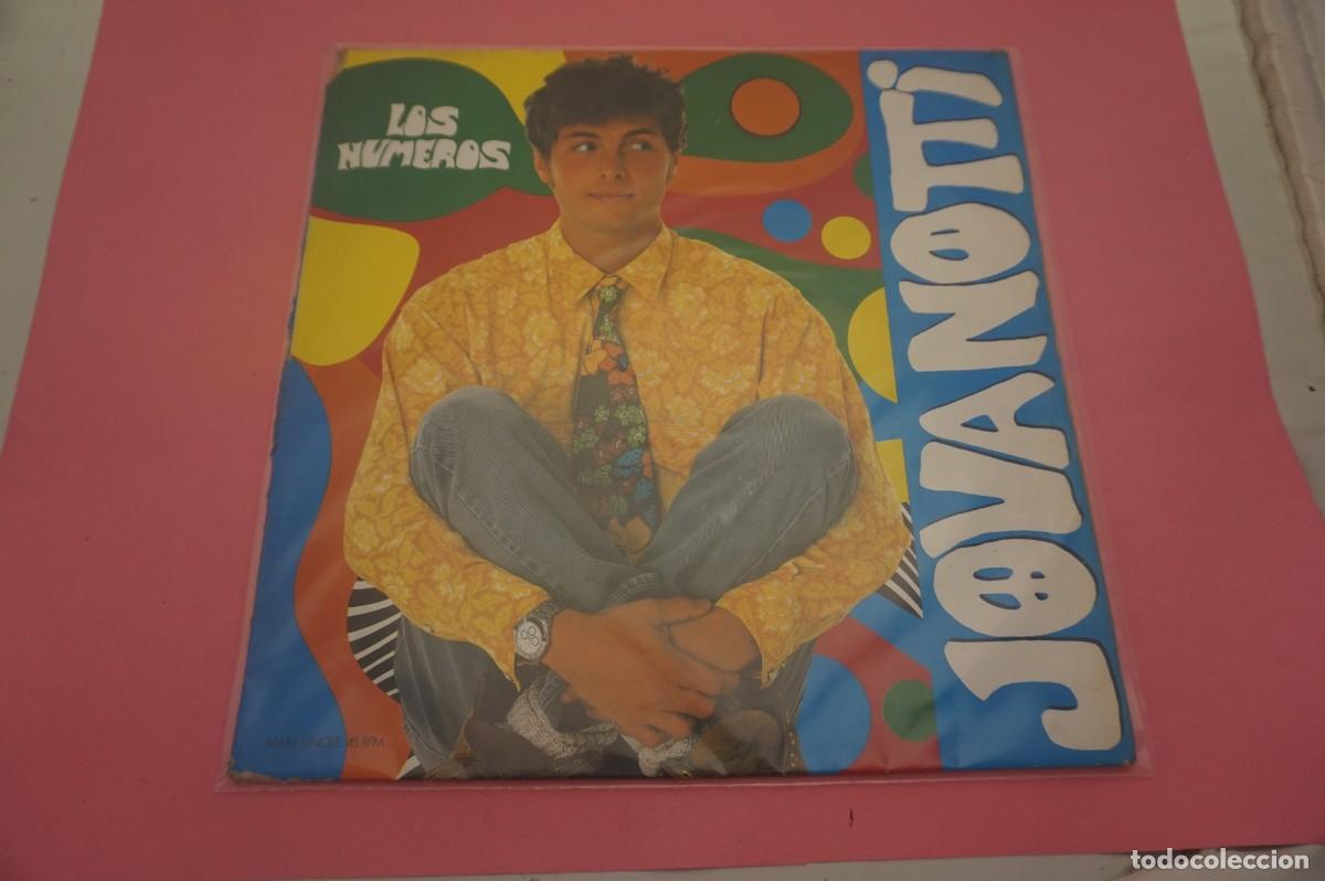 Discos de vinilo: MAXI SINGLE - JOVANOTTI - LOS NUMEROS - DISCO EN BUEN ESTADO - Foto 1