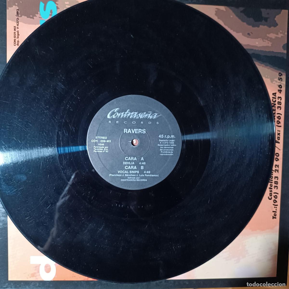 Discos de vinilo: DEHLIA - RAVERS Maxi 12&rdquo; 1994 - Foto 3