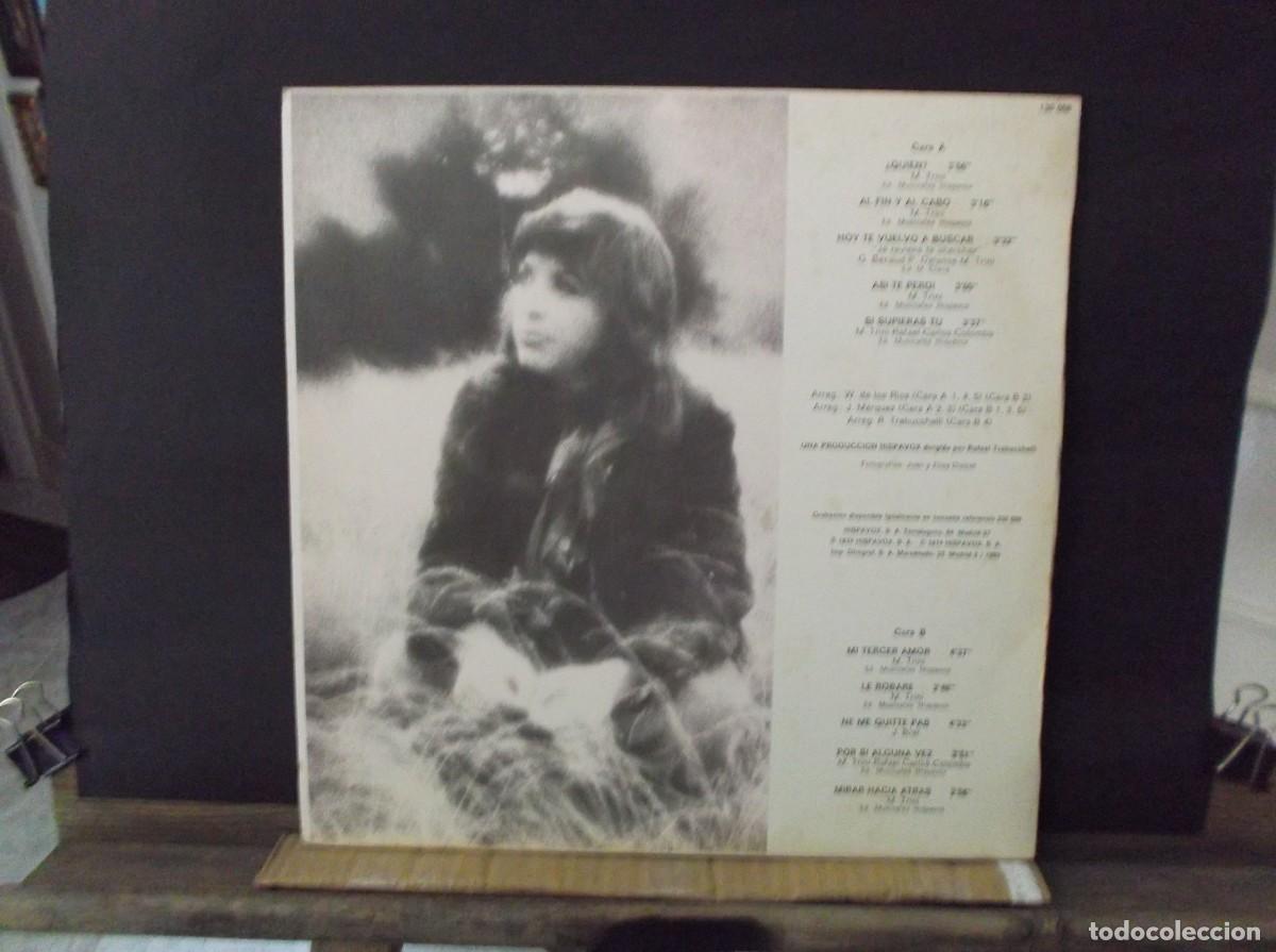 Discos de vinilo: MARI TRINI- QUIEN - 1983 - VINILO LP. - Foto 2