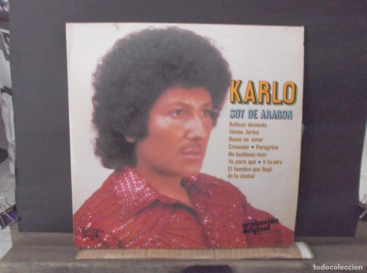 Discos de vinilo: KARLO - SOY DE ARAGON -1979- VINILO LP. - Foto 1