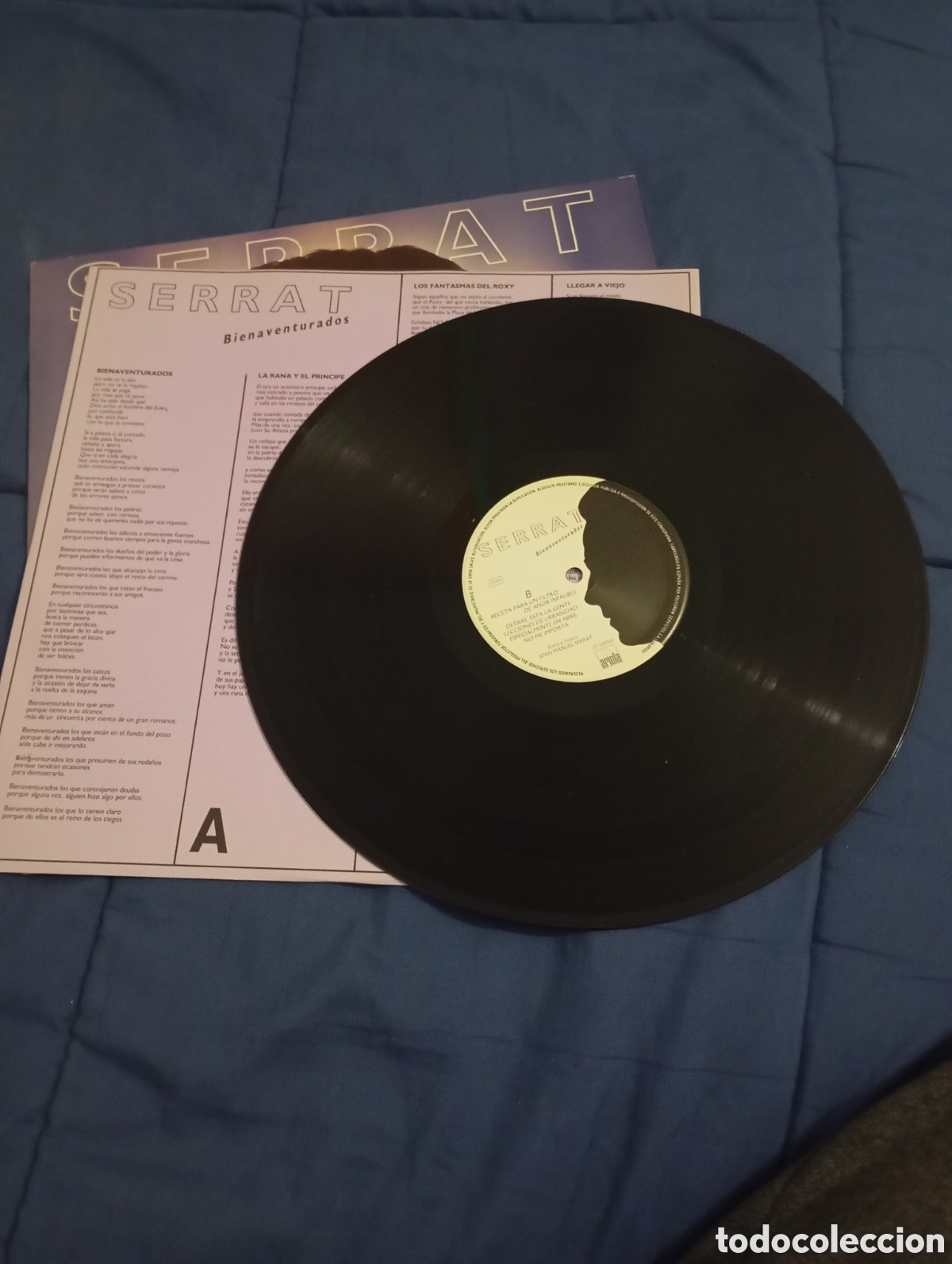 Discos de vinilo: SERRAT - BIENAVENTURADOS - LP VINILO - Foto 3