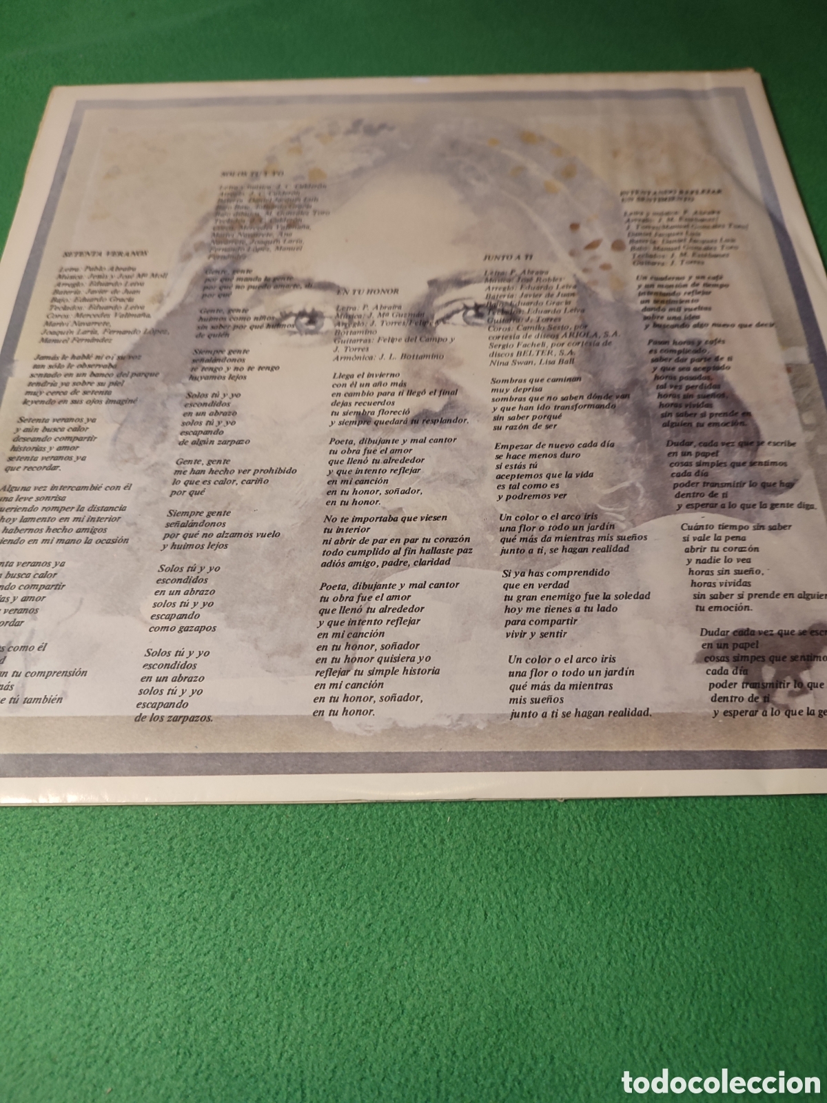 Discos de vinilo: Pablo Abraira - Vida edici&oacute;n 1981 - Foto 2