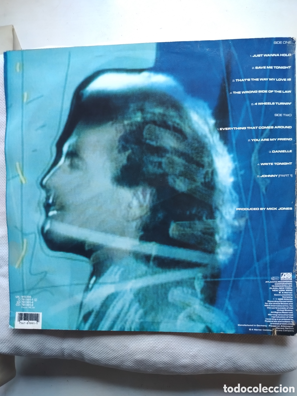 Discos de vinilo: Mick Jones LP 1989.. - Foto 2
