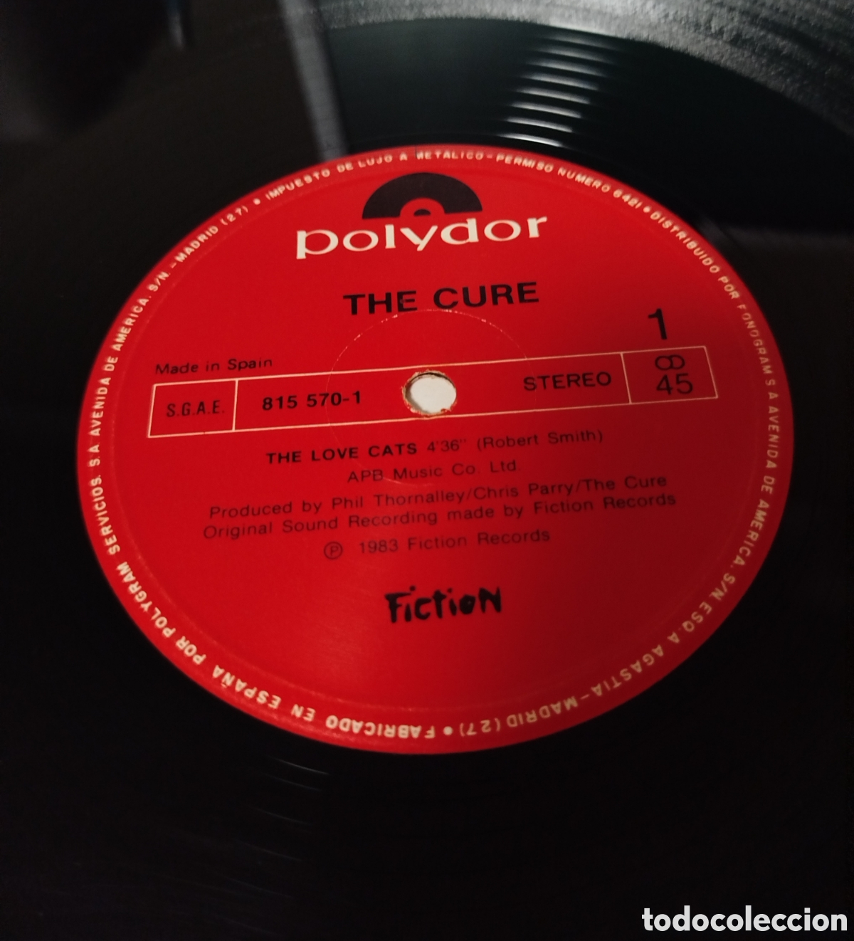 Discos de vinilo: The Cure - The love cats - Foto 3