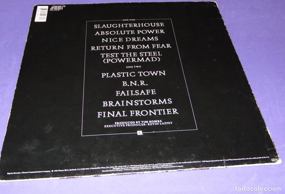 Discos de vinilo: POWERMAD &ndash; Absolute Power - LP 1989 - Foto 3
