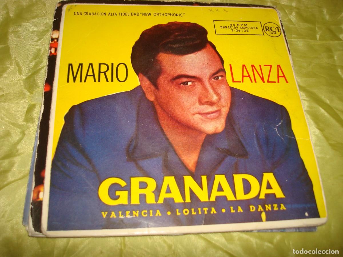 Discos de vinilo: MARIO LANZA. GRANADA + 3.EP. RCA, 1958 - Foto 1