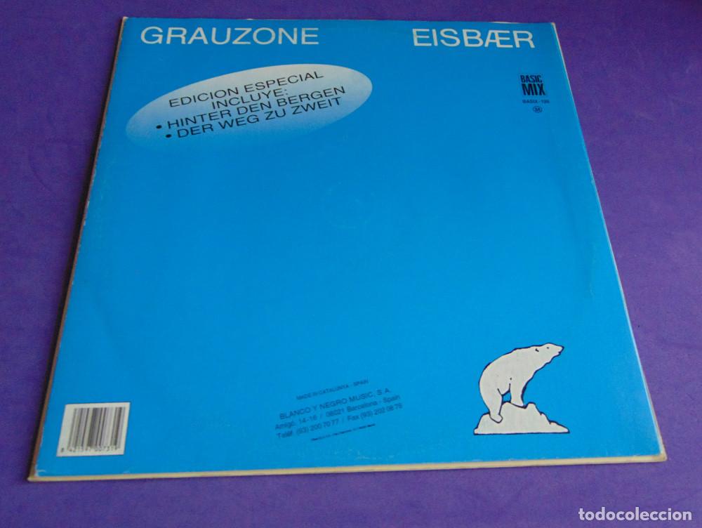 Discos de vinilo: GRAUZONE &lrm;&ndash; Eisb&aelig;r - MAXISINGLE 1995 - Foto 2