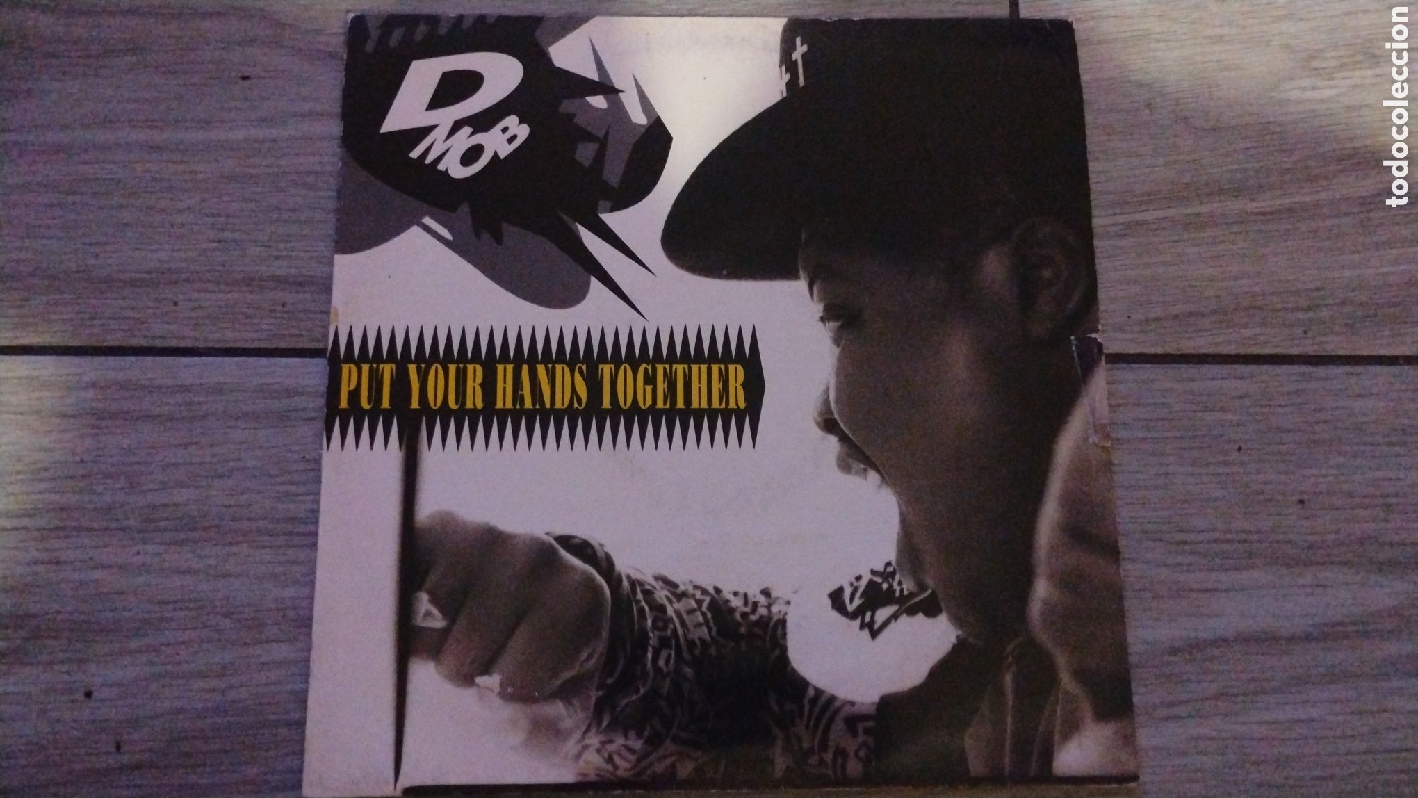 Discos de vinilo: D MOB-PUT YOUR HANDS TOGETHER-MAXI-FFRR/UK-IB - Foto 1
