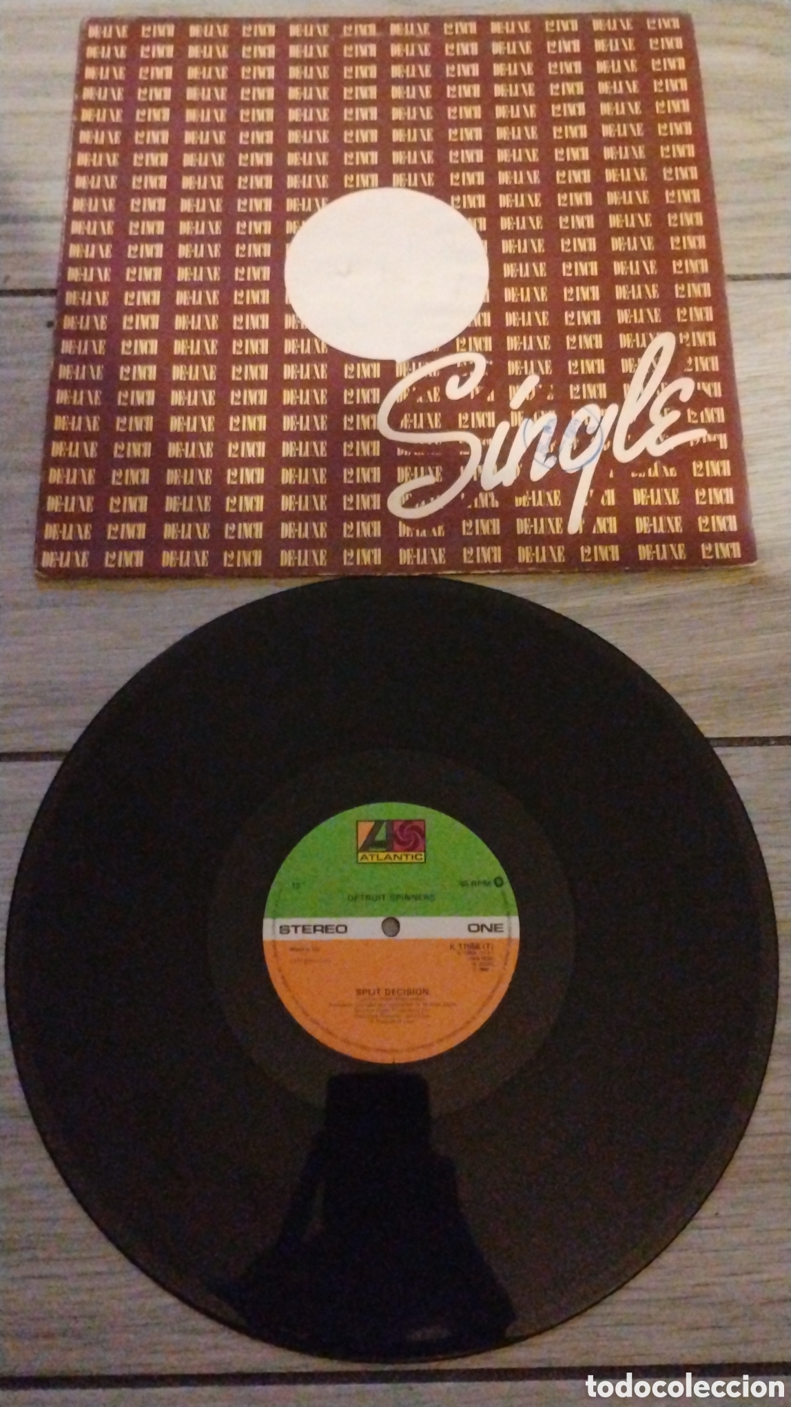 Discos de vinilo: DETROIT SPINNERS*-SPLIT DECISION-MAXI-ATLANTIC/UK-IB - Foto 2