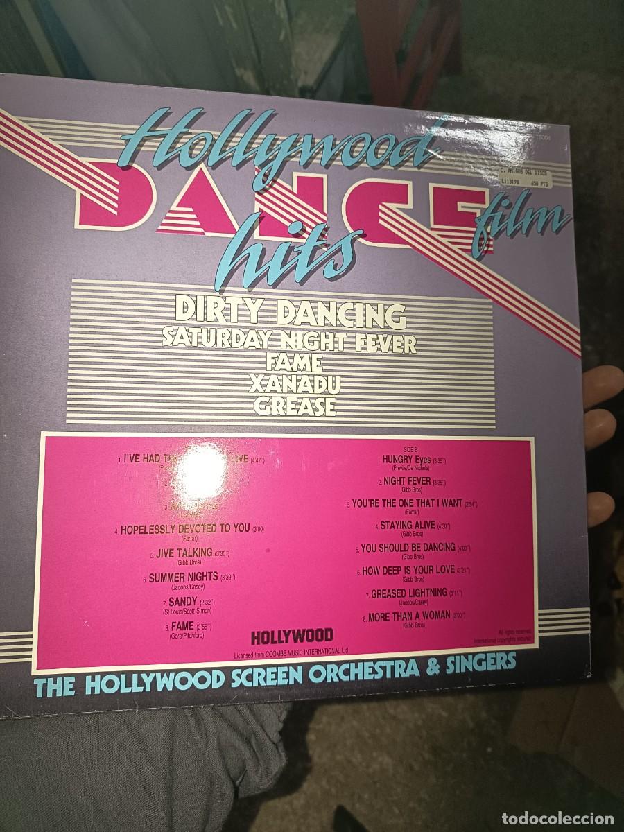Discos de vinilo: LOTE 89,LP HOLLYWOOD DANCE HITS - Foto 2