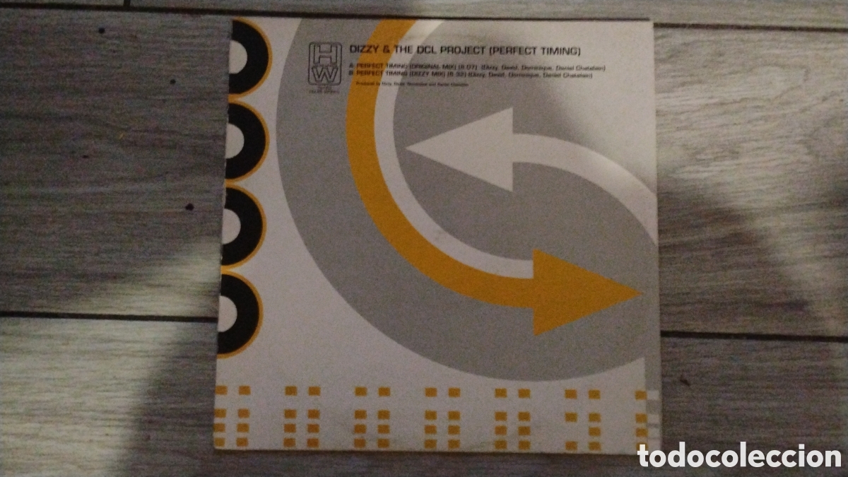 Discos de vinilo: DIZZY & DCL PROYECT-PERFECT TIMING-MAXI-HOUSE WORKS/SPAIN-IB - Foto 1