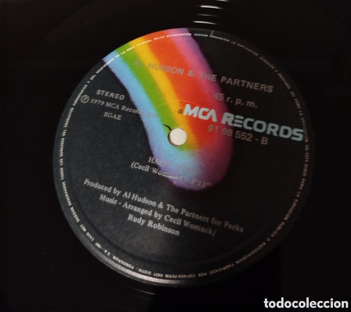 Discos de vinilo: One way featuring Al Hudson - Foto 3