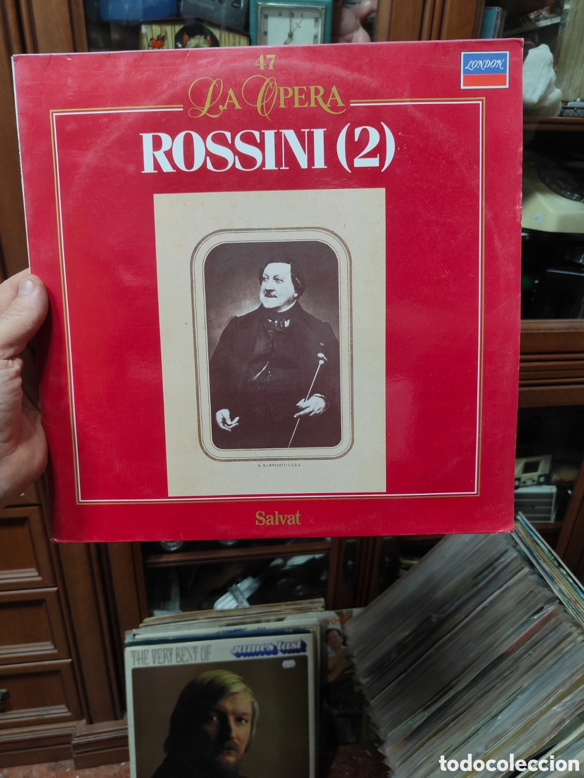 Discos de vinilo: DISCO VINILO N&Uacute;MERO 47 LA &Oacute;PERA ROSSINI 2 - Foto 1