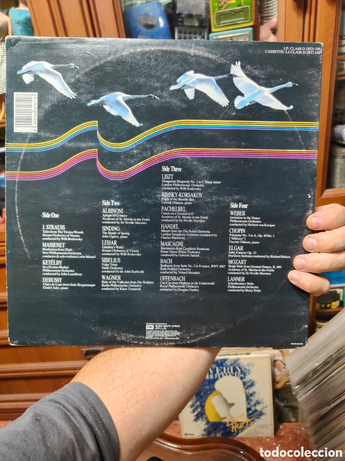 Discos de vinilo: DISCO VINILO SELECT CONCERT CL&Aacute;SICS VOL 4 - Foto 2