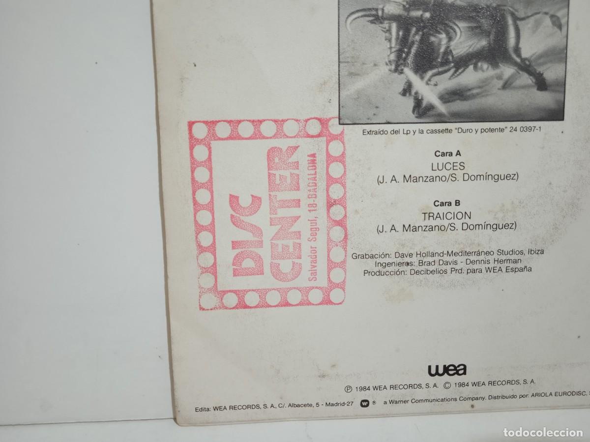 Discos de vinilo: Banzai - Luces / Traicion - Single - 1984 - Foto 13