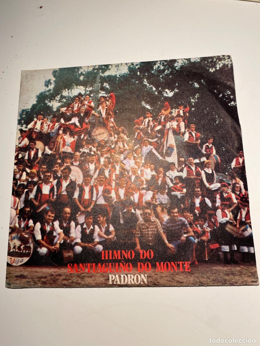 Discos de vinilo: Himno do Santiagui&ntilde;o do Monte. Padron - Foto 1