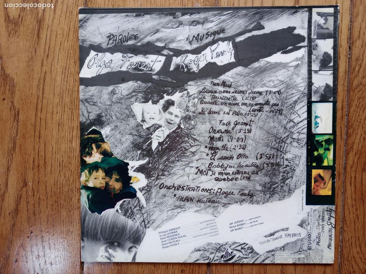 Discos de vinilo: Olga Forest - miel et granit - Foto 2