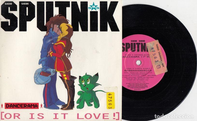 Discos de vinilo: SIGUE SIGUE SPUTNIK - DANCERAMA - SINGLE DE VINILO - C - 34 - Foto 1