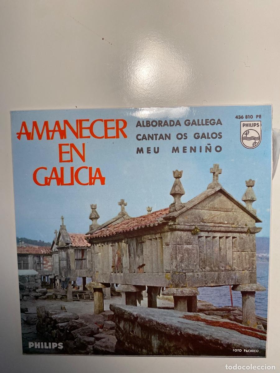 Discos de vinilo: Amanecer en Galicia. Philips. - Foto 1
