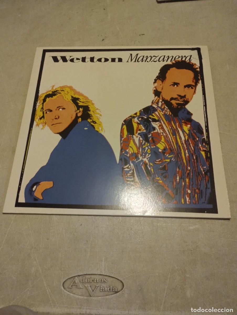 Discos de vinilo: WETTON MANZANERA LP GER.1987 - Foto 1