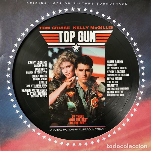Discos de vinilo: LP TOP GUN BSO VINILO PICTURE DISC - Foto 1
