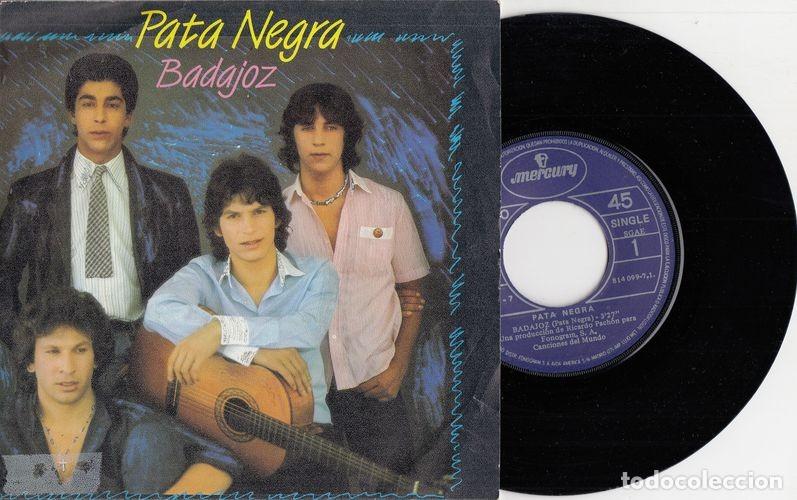 Discos de vinilo: PATA NEGRA - BADAJOZ - SINGLE DE VINILO - C - 39 - Foto 1