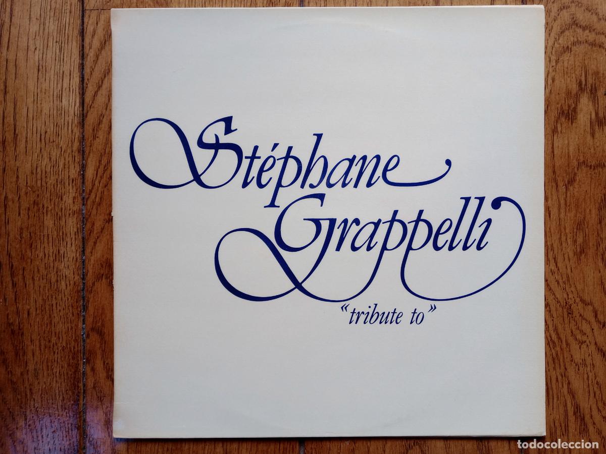 Discos de vinilo: Stephane Grappelli - tribute to - Foto 1
