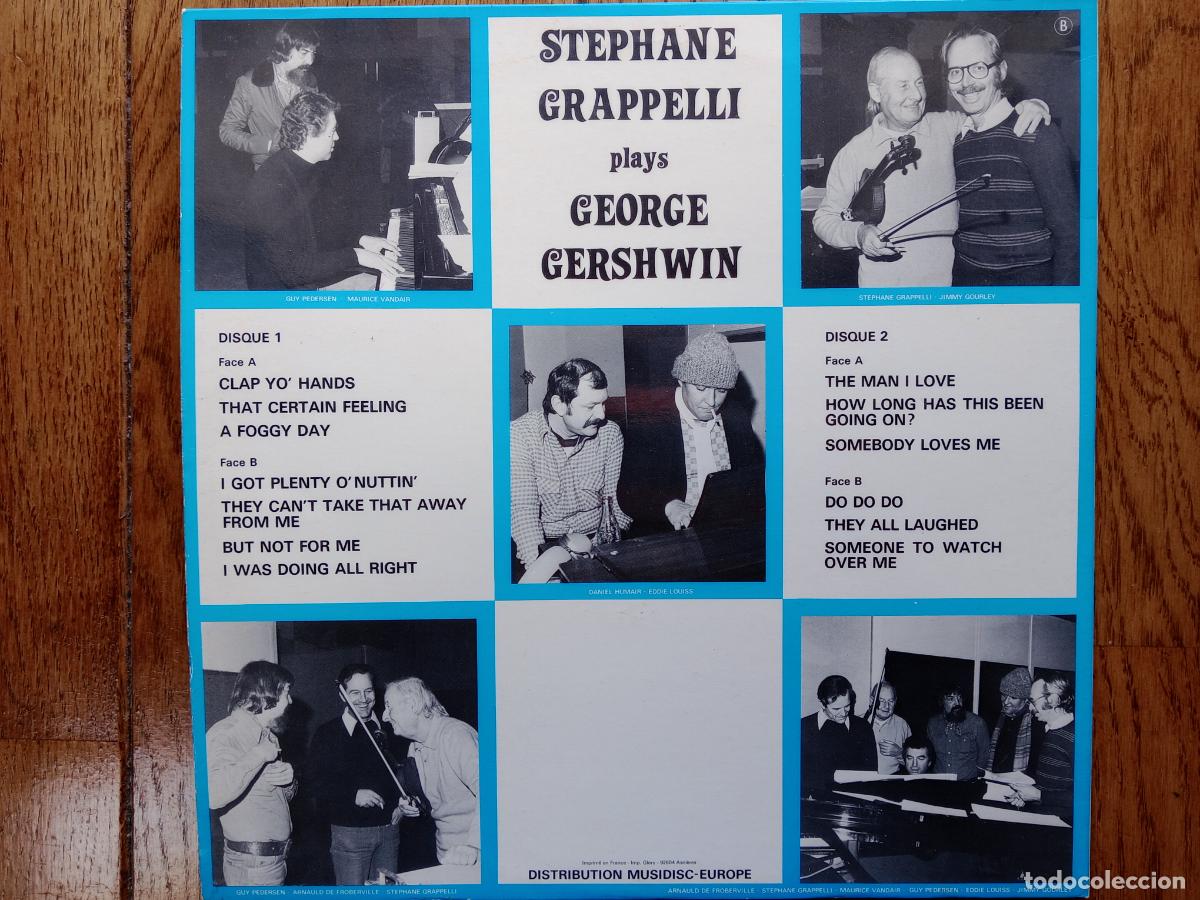 Discos de vinilo: Stephane Grappelli plays George Gershwin - Foto 4