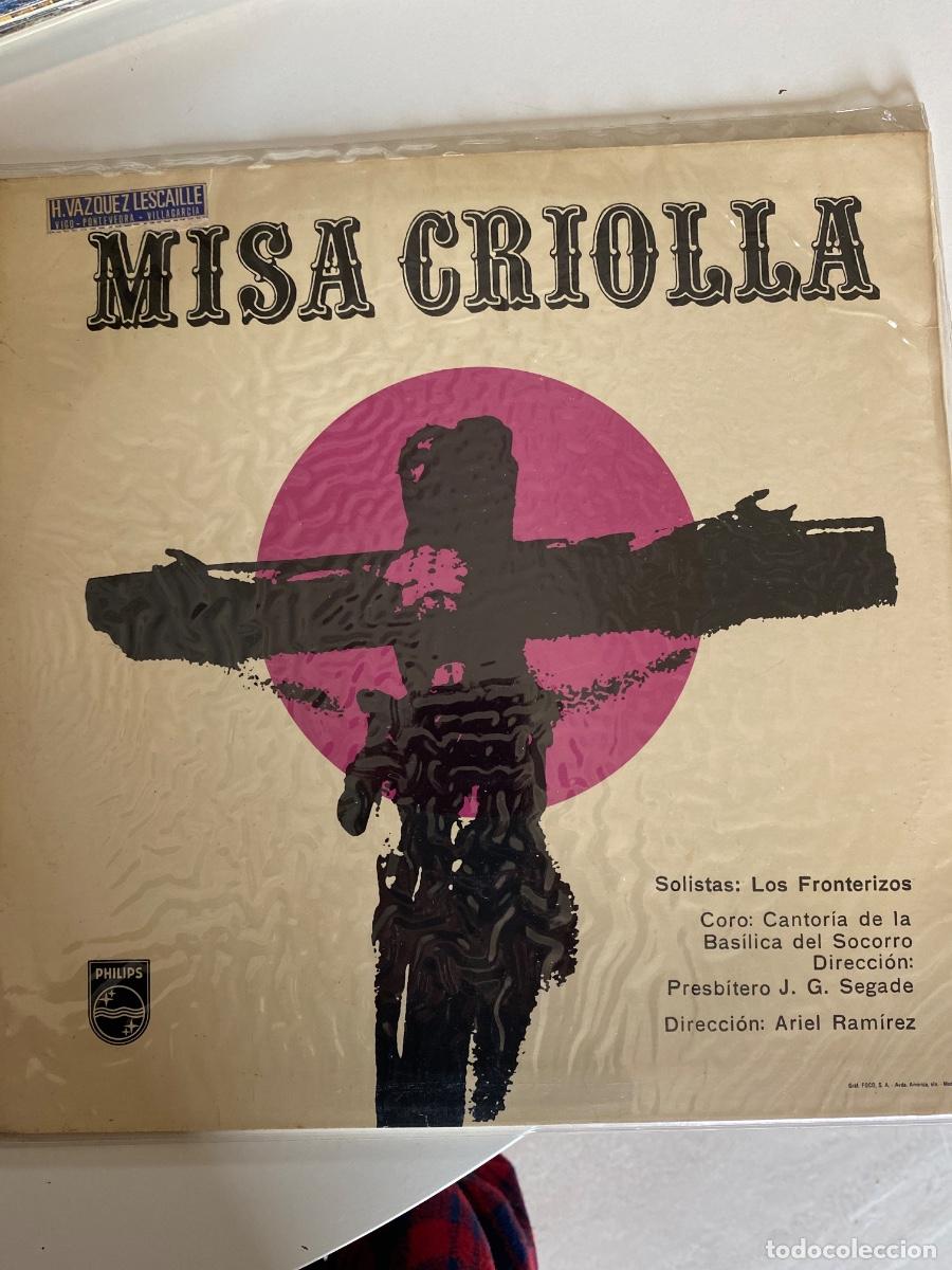 Discos de vinilo: Misa Luba. Misa criolla. - Foto 2