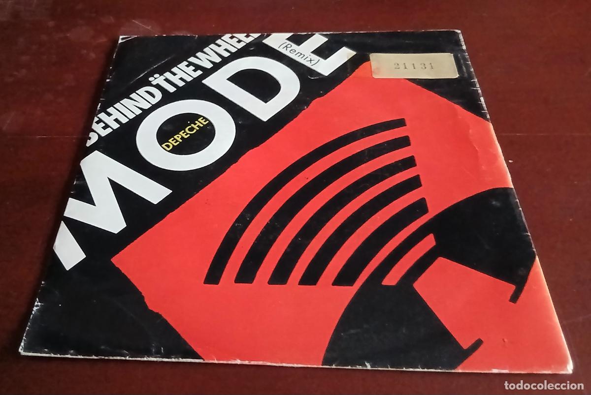 Discos de vinilo: DEPECHE MODE - BEHIND THE WHEEL (REMIX) - SINGLE - 1987 - Foto 1