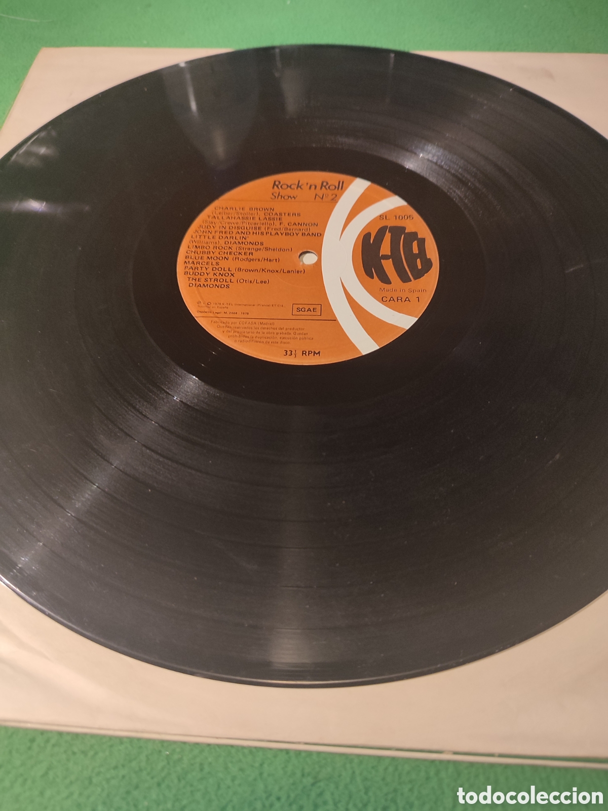 Discos de vinilo: K - Tel Rockn Roll Show Vol 2 - Varios - Foto 3