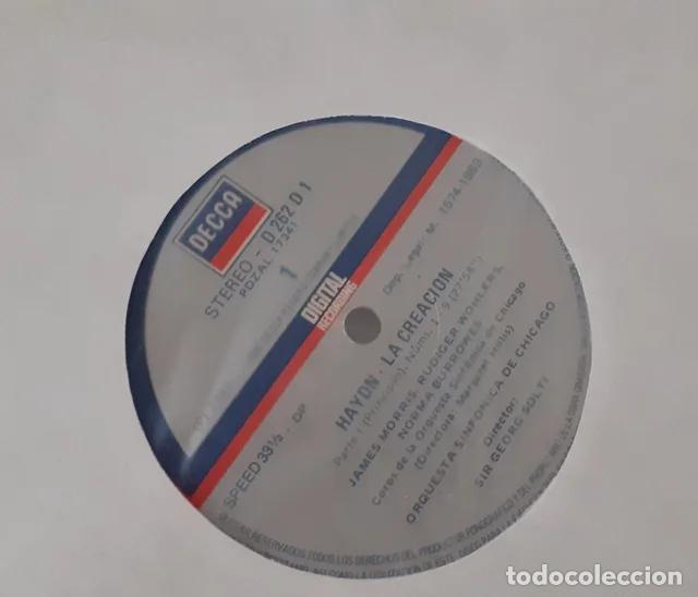Discos de vinilo: Caja 2 LP Haydn: Die Sch&ouml;pfung - Foto 4