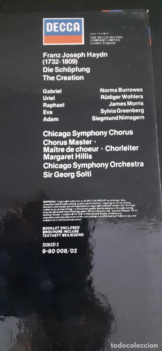 Discos de vinilo: Caja 2 LP Haydn: Die Sch&ouml;pfung - Foto 6