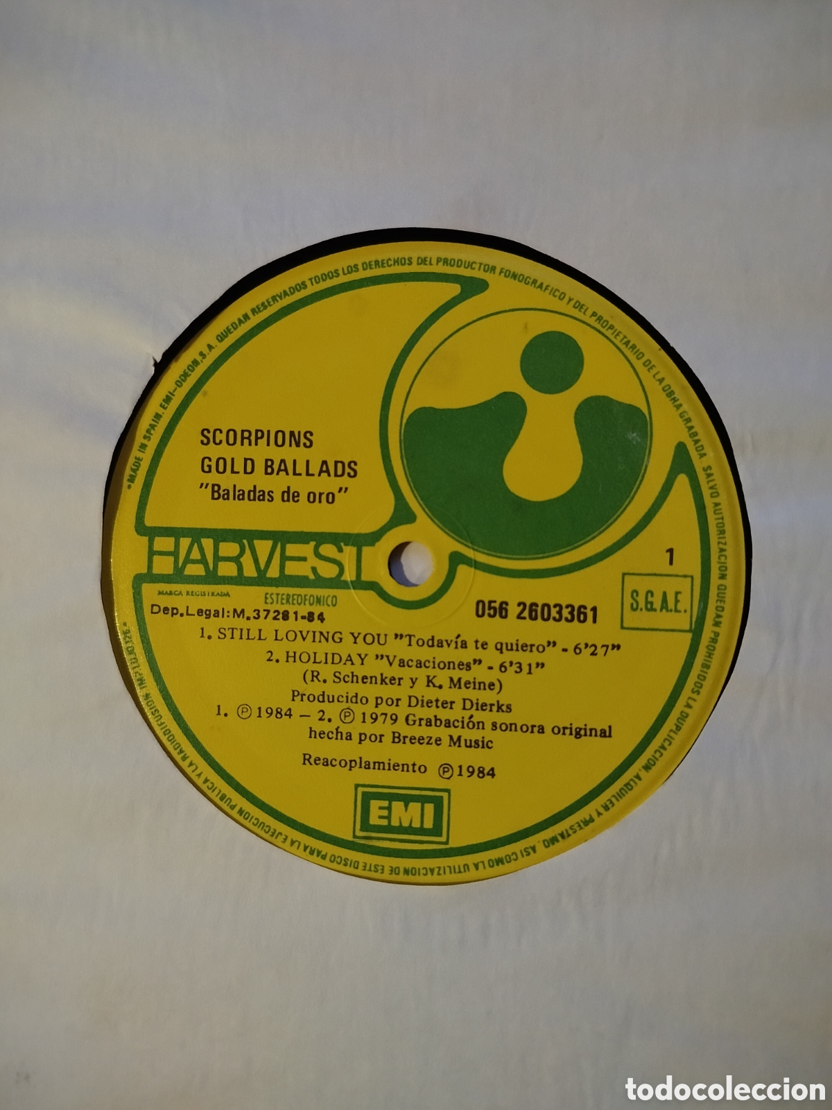Discos de vinilo: Scorpions LP Gold Ballads - Foto 3
