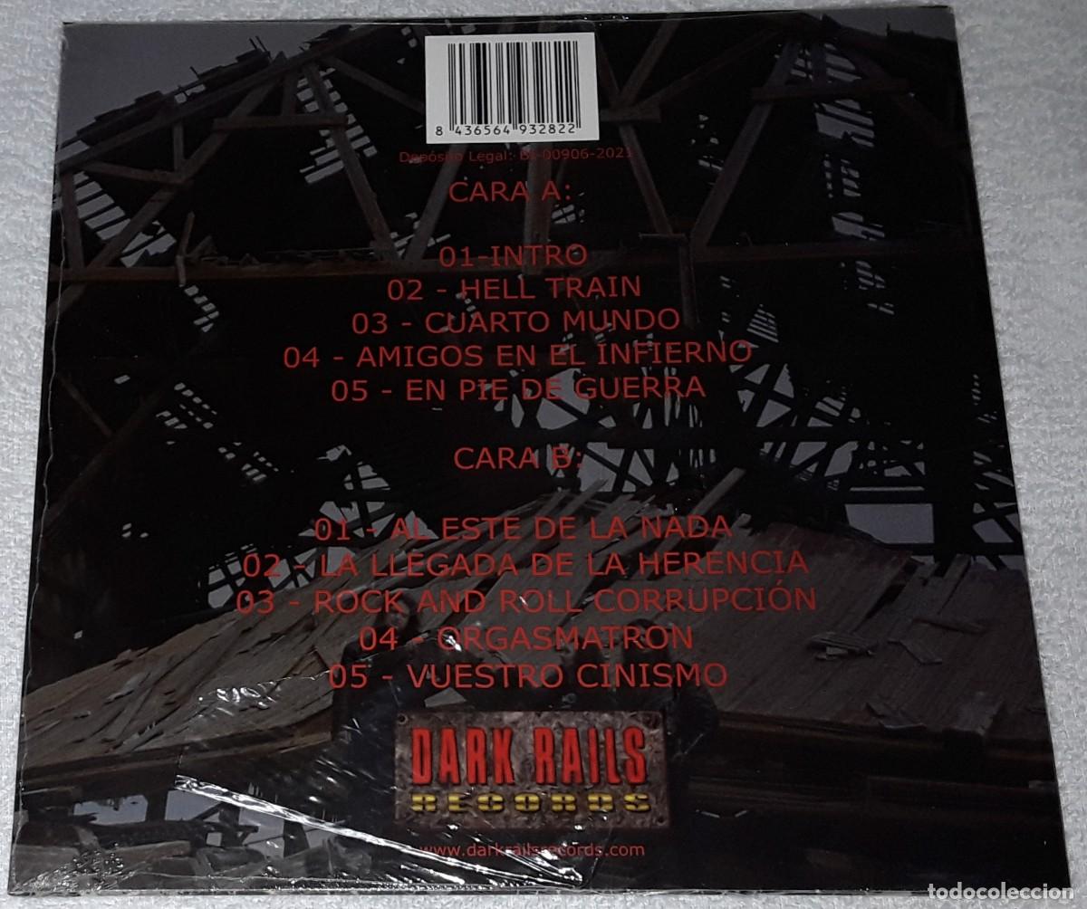 Discos de vinilo: LP - HELL-TRAIN - EN PIE DE GUERRA - NUEVO Y PRECINTADO - HELL TRAIN - EN PIE DE GUERRA - Foto 2