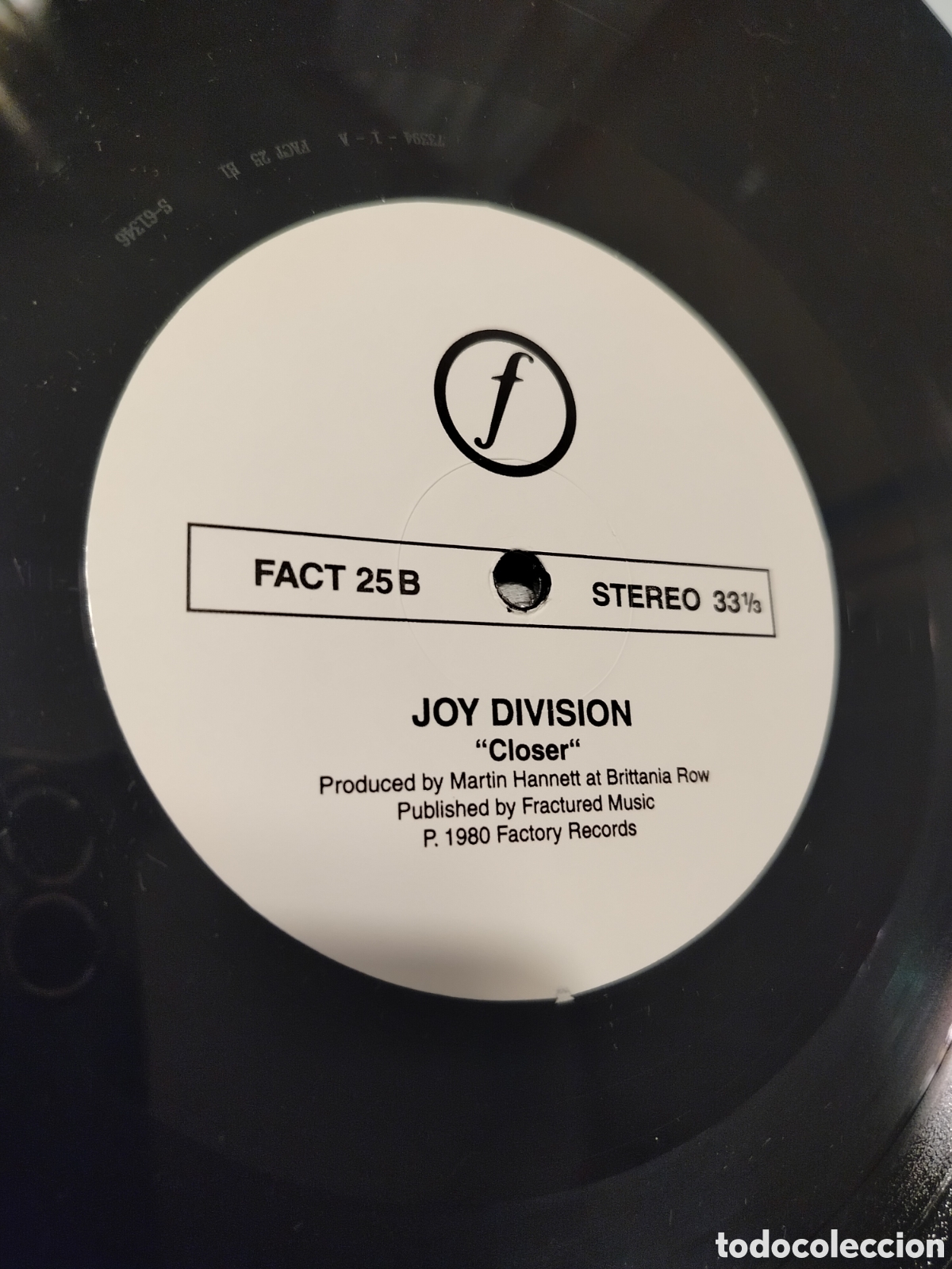 Discos de vinilo: Joy Division LP Closer - Foto 3