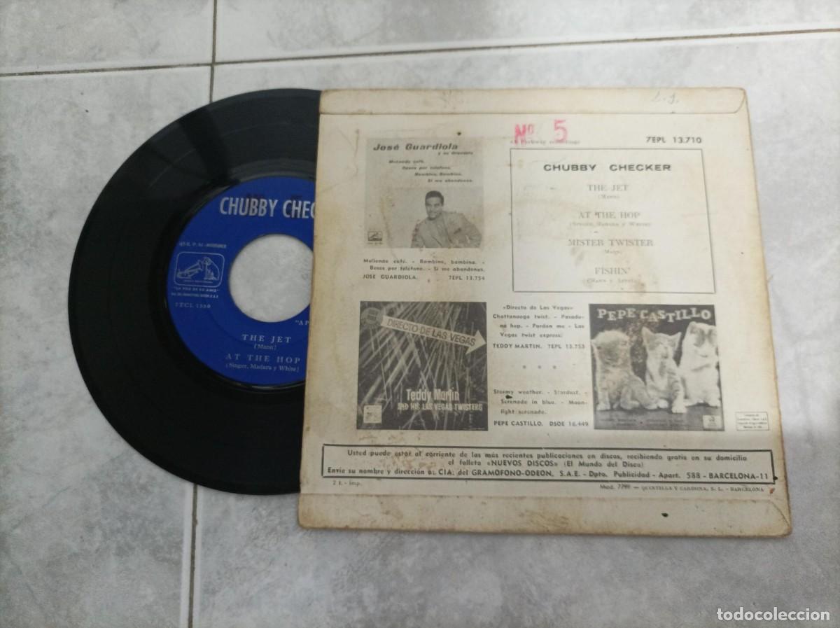 Discos de vinilo: Chubby Checker ep the jet - Foto 2