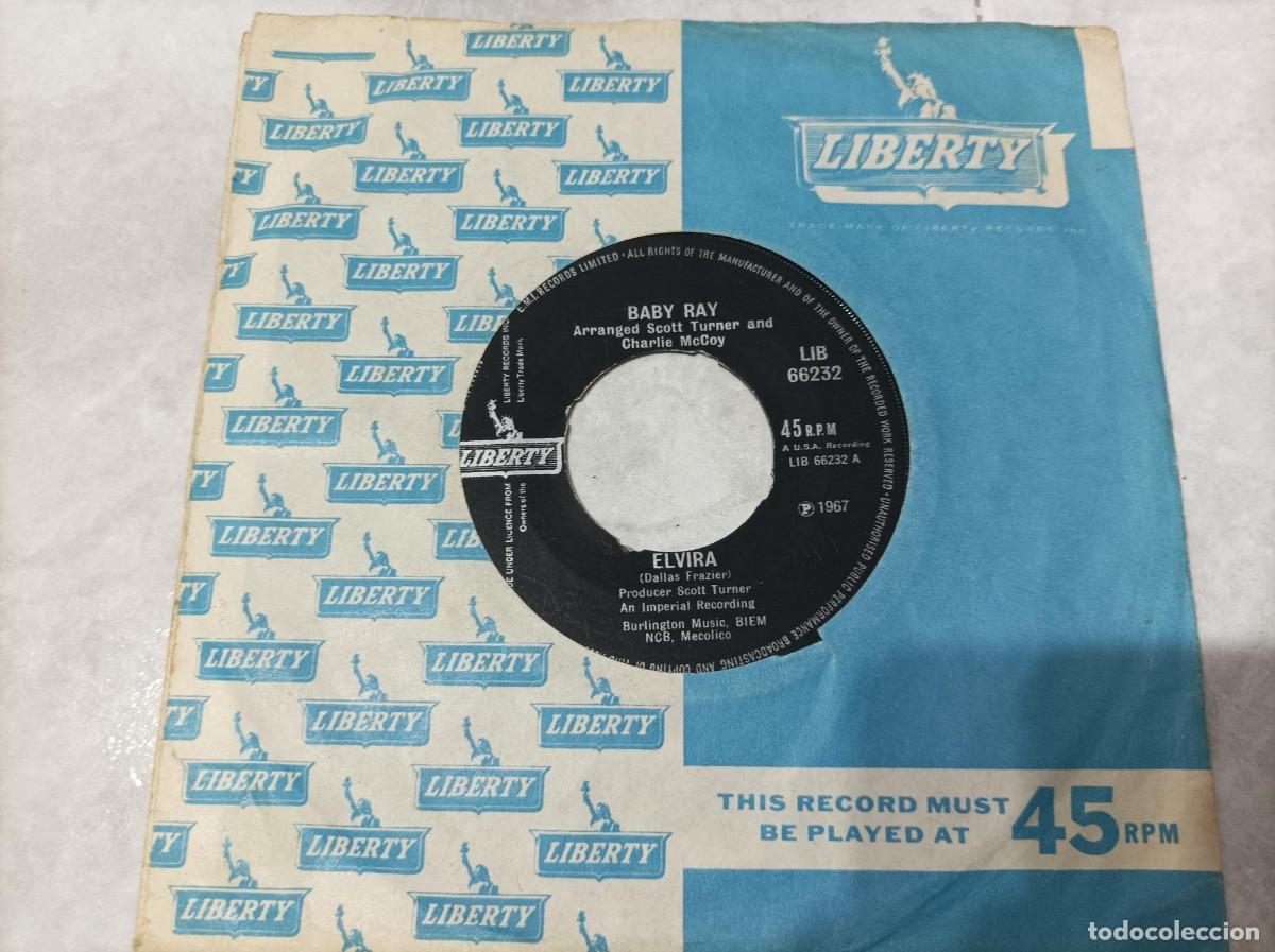 Discos de vinilo: Baby ray single original - Foto 1
