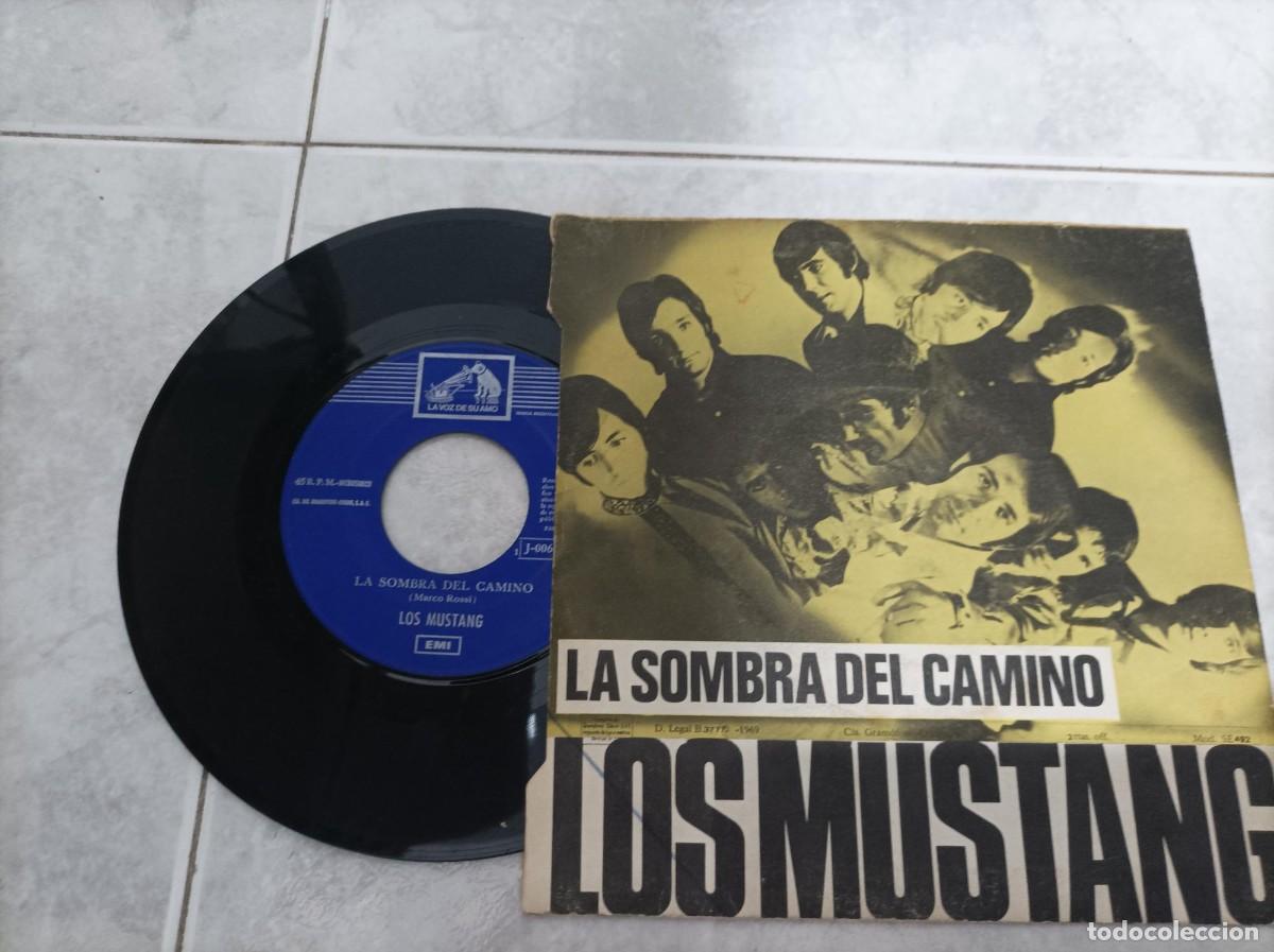 Discos de vinilo: Los Mustang single original - Foto 2