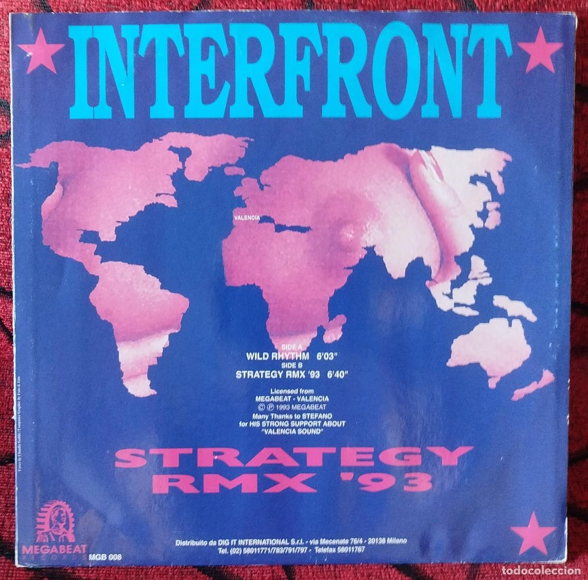 Discos de vinilo: INTERFRONT ** Wild Rhythm ** MAXI SINGLE VINILO ITALIA 1993 - Foto 2