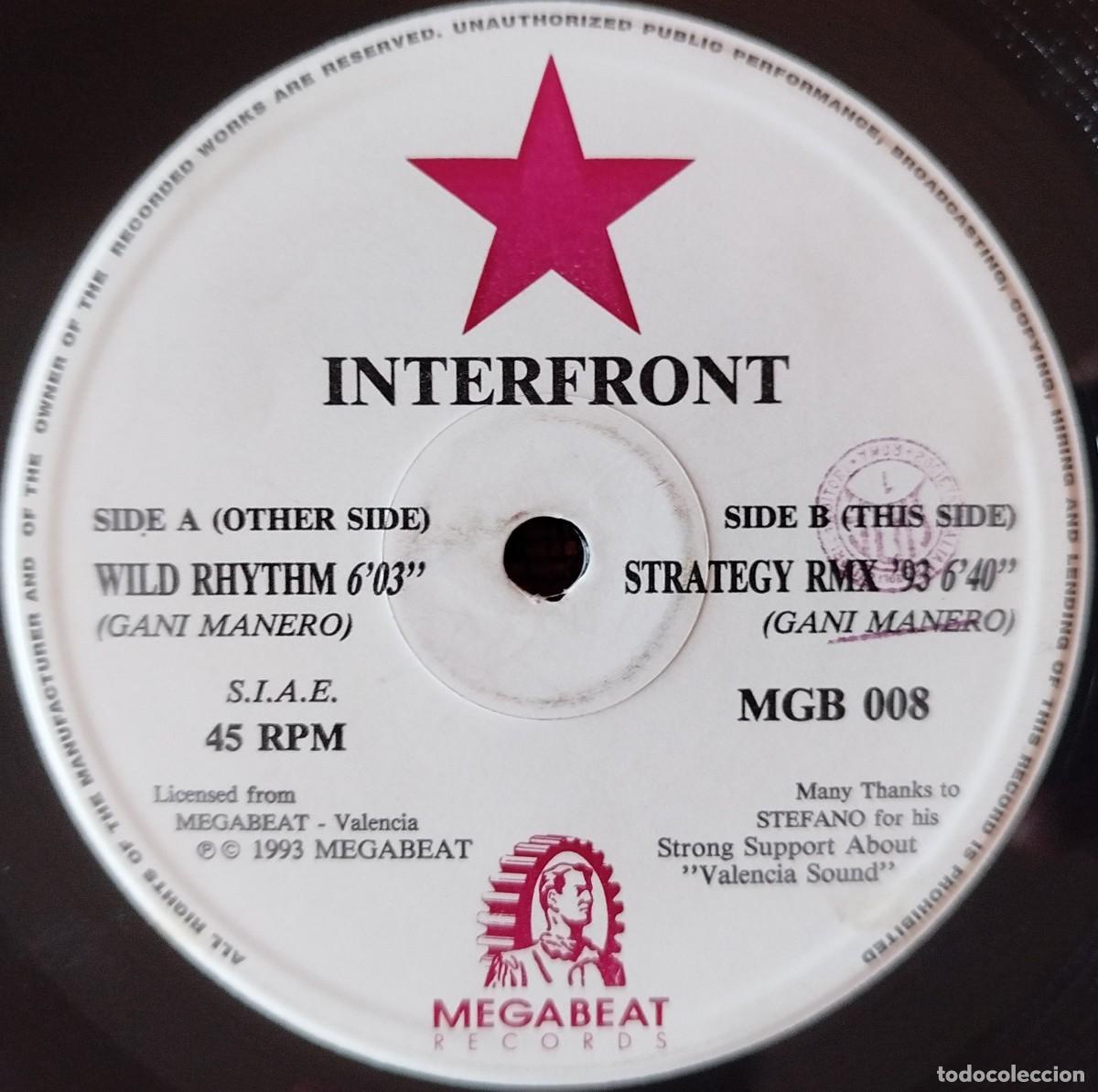 Discos de vinilo: INTERFRONT ** Wild Rhythm ** MAXI SINGLE VINILO ITALIA 1993 - Foto 4